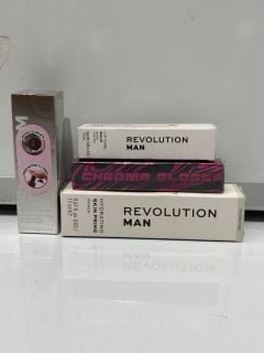 BOX TO INCLUDE EELHOE GLOW SERUM, REVOLUTION HYDRATING SKIN PRIME, STRIP EYELASH ADHESIVE