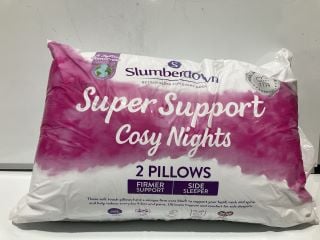 BOX TO CONTAIN SLUMBERDOWN 2 PILLOW SET