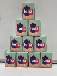 BOX TO INCLUDE QTY OF LENA MENSTRUAL CUPS