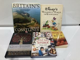 BOX OF BOOKS TO INCLUDE A.S BYATT THE CHILDREN'S BOOK, TOM BINGHAM THE RULE OF LAW