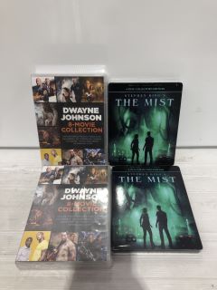 BOX OF ITEMS TO INCLUDE STEPHEN KING'S THE MIST (18+ ID MAY BE REQUIRED)