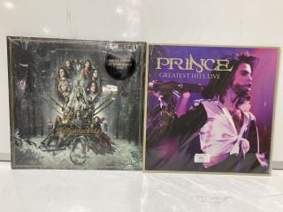 4 X VINYLS TO INCLUDE PRINCE GREATEST HITS LIVE