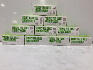 BOX OF ITEMS TO INCLUDE TINGLY TEA TREE CONDITIONER