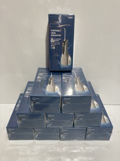 BOX OF ITEMS TO INCLUDE HIYAA PORTABLE ORAL IRRIGATOR