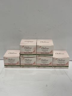 BOX OF ITEMS TO INCLUDE CLAROSE FACE CREAM (VEGAN)