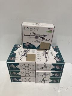 BOX OF FPV HARRIER DRONES