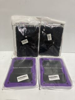 BOX OF ITEMS TO INCLUDE TABLET CASES 360 PROTECTION