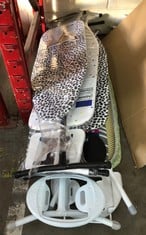 QUANTITY OF IRONING BOARDS TO INCLUDE ADDIS COMPACT IRONING BOARD: LOCATION - A RACK(COLLECTION OR OPTIONAL DELIVERY AVAILABLE)