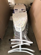 QUANTITY OF IRONING BOARDS TO INCLUDE ADDIS COMPACT IRONING BOARD: LOCATION - A RACK(COLLECTION OR OPTIONAL DELIVERY AVAILABLE)