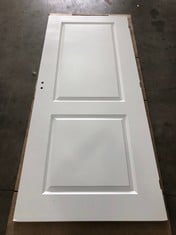 OVERSIZED PALLET OF DOORS TO INCLUDE WHITE WOODEN INTERIOR DOOR 204X93CM : LOCATION - A RACK(COLLECTION OR OPTIONAL DELIVERY AVAILABLE)