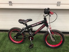 UNIVERSAL GPX KIDS BIKE: LOCATION - FRONT FLOOR(COLLECTION OR OPTIONAL DELIVERY AVAILABLE)