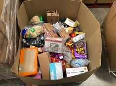 1 X PALLET OF FOOD AND DRINK TO INCLUDE NAKED BLUEBERRY MUFFIN RAW FRUIT & NUT BARS - SOME MAY BE PAST BEST BEFORE: LOCATION - BACK FLOOR(COLLECTION OR OPTIONAL DELIVERY AVAILABLE)