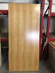 OVERSIZED PALLET OF DOORS TO INCLUDE BROWN INTERIOR WOODEN DOOR 204X93CM : LOCATION - BACK RACK(COLLECTION OR OPTIONAL DELIVERY AVAILABLE)