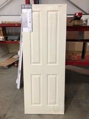 OVERSIZED PALLET OF DOORS TO INCLUDE WHITE WOODEN INTERIOR DOOR 204X81CM : LOCATION - BACK RACK(COLLECTION OR OPTIONAL DELIVERY AVAILABLE)