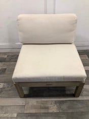 JOHN LEWIS ST.IVES SINGLE MODULAR CHAIR RRP £138: LOCATION - FLOOR(COLLECTION OR OPTIONAL DELIVERY AVAILABLE)