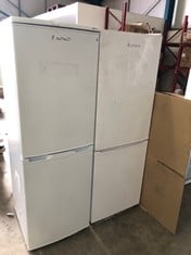 2 X LEC FRIDGE FREEZER: LOCATION - FLOOR(COLLECTION OR OPTIONAL DELIVERY AVAILABLE)