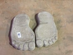 FOOT STEPPING STONES - COLLECTION ONLY - LOCATION FLOOR