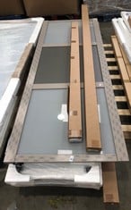 1 X PALLET OF MIRRORED DOORS APPROX SIZE 230X84CM - COLLECTION ONLY - LOCATION FLOOR