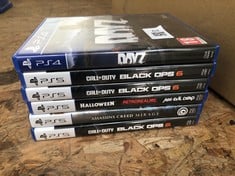 QUANTITY OF GAMES TO INCLUDE CALL OF DUTY BLACK OPS 6, ID MAY BE REQUIRED - COLLECTION ONLY - LOCATION BACK RACK