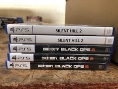 QUANTITY OF GAMES TO INCLUDE CALL OF DUTY BLACK OPS 6, ID MAY BE REQUIRED - COLLECTION ONLY - LOCATION BACK RACK