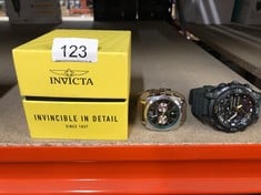 QUANTITY OF ITEMS TO INCLUDE INVICTA PRO DIVER 8932 QUARTZ WATCH - 37MM: LOCATION - B RACK