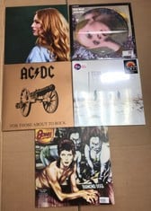 QUANTITY OF VINYL'S  TO INCLUDE DIAMOND DOGS 50TH ANNIVERSARY (HALF SPEED MASTER): LOCATION - B RACK