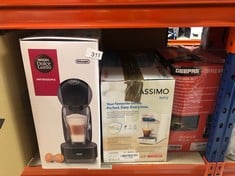 QUANTITY OF ITEMS TO INCLUDE DELONGHI NESCAFÉ DOLCE GUSTO INFINISSIMA POD CAPSULE COFFEE MACHINE, ESPRESSO, CAPPUCCINO AND MORE,1.2 LITERS, EDG260.G, BLACK & CHARCOAL: LOCATION - D RACK