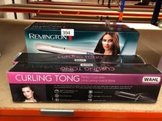 QUANTITY OF HEALTH & BEAUTY ITEMS TO INCLUDE REMINGTON SHINE THERAPY HAIR STRAIGHTENER WITH ADVANCED CERAMIC COATING INFUSED WITH MOROCCAN ARGAN OIL FOR SLEEK & SMOOTH GLIDE, FLOATING PLATES, DIGITAL