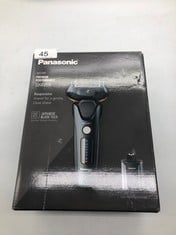 PANASONIC ES-LV97 5-BLADE WET & DRY ELECTRIC SHAVER FOR MEN, RECHARGEABLE, RESPONSIVE BEARD SENSOR, MULTI-FLEX 16D HEAD, AUTO CLEANING, CHARGING STAND, GIFT FOR MEN (2 PIN UK PLUG).: LOCATION - A RAC