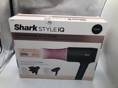 SHARK STYLE IQ HAIR DRYER & STYLER: LOCATION - A RACK