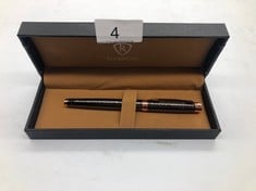 RUCKSTUHL STAINLESS STEEL LUXURY PEN IN GIFT BOX-HAND ASSEMBLED-RRP £80: LOCATION - A RACK