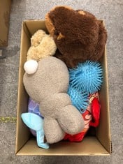 QUANTITY OF ITEMS TO INCLUDE GEORGE CUDDLY BEAR: LOCATION - B RACK