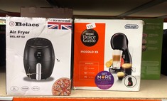 QUANTITY OF KITCHEN & APPLIANCES ITEMS TO INCLUDE DELONGHI NESCAFÉ DOLCE GUSTO PICCOLO XS POD CAPSULE COFFEE MACHINE, ESPRESSO, CAPPUCCINO AND MORE, EDG210.B, 0.8 LITERS, BLACK & RED: LOCATION - B RA