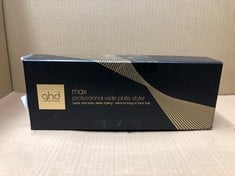 GHD MAX PROFESSIONAL HAIR STRAIGHTENER, WIDE 1.65" STYLING PLATES FOR QUICK EASY STYLING, FRIZZ FREE, SMOOTH, SLEEK RESULTS.:: LOCATION - C RACK