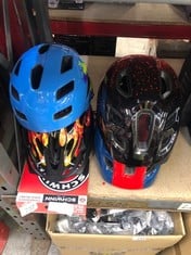 QUANTITY OF SPORT AND EXERCISE ITEMS TO INCLUDE SCHWINN CHILD'S SPORT HELMET SIZE 47-53CM:: LOCATION - C RACK