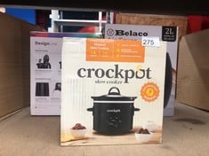 QUANTITY OF KITCHEN & APPLIANCES ITEMS TO INCLUDE CROCK-POT SLOW COOKER | REMOVABLE EASY-CLEAN CERAMIC BOWL | 1.8 L SMALL SLOW COOKER (SERVES 1-2 PEOPLE) | ENERGY EFFICIENT | BLACK [CSC080]: LOCATION