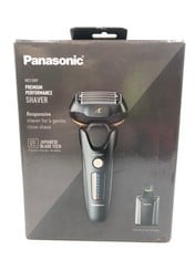 QUANTITY OF HEALTH & BEAUTY ITEMS TO INCLUDE PANASONIC ES-LV97 5-BLADE WET & DRY ELECTRIC SHAVER FOR MEN, RECHARGEABLE, RESPONSIVE BEARD SENSOR, MULTI-FLEX 16D HEAD, AUTO CLEANING, CHARGING STAND, GI