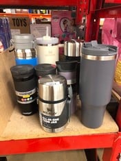 QUANTITY OF SPORTS & EXERCISE ITEMS TO INCLUDE STANLEY QUENCHER H2.0 FLOWSTATE TUMBLER 1.2L - COLD FOR 11 HOURS - ICED FOR 48 HOURS - WATER BOTTLE WITH STRAW, HANDLE AND LID - DISHWASHER SAFE - TRAVE