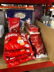 QUANTITY OF FOOD & DRINK ITEMS TO INCLUDE LINDT LINDOR MILK CORNET, 200G - SOME ITEMS MAY BE PAST BEST FORE DATE: LOCATION - D RACK