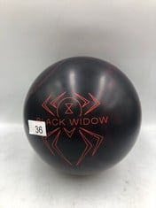 HAMMER BLACK WIDOW BOWLING BALL: LOCATION - TOP 50 RACK