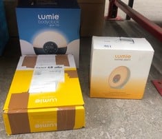 QUANTITY OF HEALTH & BEAUTY ITEMS TO INCLUDE LUMIE SUNRISE ALARM - SUNRISE WAKE-UP ALARM, SUNSET SLEEP FEATURE, SOUNDS AND MOOD LIGHTING, WHITE: LOCATION - E RACK