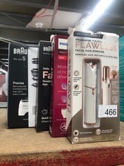 QUANTITY OF HEALTH & BEAUTY ITEMS TO INCLUDE FINISHING TOUCH FLAWLESS NEXT GENERATION FACIAL HAIR REMOVER, RECHARGEABLE: LOCATION - F RACK