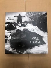 DAVID GILMOUR LUCK AND STRANGE VINYL: LOCATION - F RACK