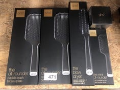 QUANTITY OF HEALTH & BEAUTY ITEMS TO INCLUDE GHD THE ALL-ROUNDER - PADDLE HAIR BRUSH: LOCATION - F RACK