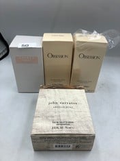 QUANTITY OF HEALTH & BEAUTY ITEMS TO INCLUDE CALVIN KLEIN OBSESSION EAU DE PARFUM SPRAY 100ML: LOCATION - TOP 50 RACK