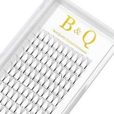 44 X PRE MADE FAN EYELASH EXTENSIONS 4D 6D 8D SHORT STEM PRE FANNED RUSSIAN LASHES 0.07 0.10 PREMADE FANS EYELASH EXTENSION RUSSIAN VOLUME LASH EXTENSIONS 0.07 0.10 BY B&Q LASH(4D 0.10 D 14MM) - TOTA