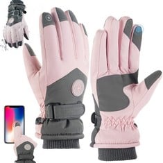 10 X YHOMU WATERPROOF THERMAL GLOVES FOR WOMEN, TOUCHSCREEN WINDPROOF COLD-PROOF GLOVES WITH PADDED PALMS FOR CYCLING RUNNING CLIMBING HIKING OUTDOOR SPORTS - TOTAL RRP £108: LOCATION - B RACK