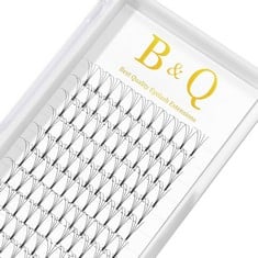 46 X PRE MADE FAN EYELASH EXTENSIONS 4D 6D 8D SHORT STEM PRE FANNED RUSSIAN LASHES 0.07 0.10 PREMADE FANS EYELASH EXTENSION RUSSIAN VOLUME LASH EXTENSIONS 0.07 0.10 BY B&Q LASH(4D 0.10 D 14MM) - TOTA