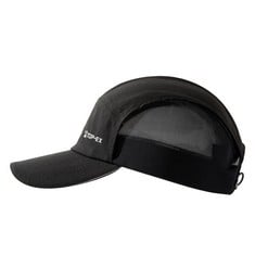 9 X TOP-EX SUMMER BREATHABLE BASEBALL CAP FOR MEN WOMEN LIGHTWEIGHT QUICK DRY MESH BASEBALL CAPS FOR GOLF OUTDOOR UV SUN CAPS ADJUSTABLE BLACK M/L - TOTAL RRP £135: LOCATION - D RACK