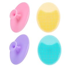 QUANTITY OF FACE SCRUBBER, FACIAL EXFOLIATOR, FACE SCRUB BRUSH, SOFT FACE BRUSH, SILICONE FACIAL CLEANSING BRUSH, FACE EXFOLIATOR BLACKHEAD ACNE PORE CRADLE CAP FACE WASH BRUSH FOR DEEP CLEANING SKIN